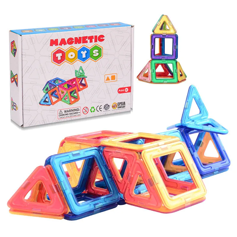 40pcs Magnetic Constructor Triangle Square Bricks Magnetic Building Blocks Designer Set Magnet Toys For Children Gift
40pcs Magnetic Constructor Triangle Square Bricks Magnetic Building Blocks Designer Set Magnet Toys For Children Gift