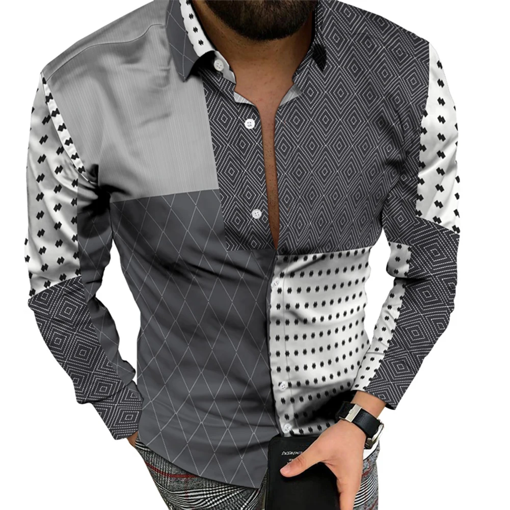 Comfy Fashion Shirt Button Down Shirt Shirt 3D Graphics Band Collar Button Down Casual Daily Holiday Long Sleeve
Comfy Fashion Shirt Button Down Shirt Shirt 3D Graphics Band Collar Button Down Casual Daily Holiday Long Sleeve