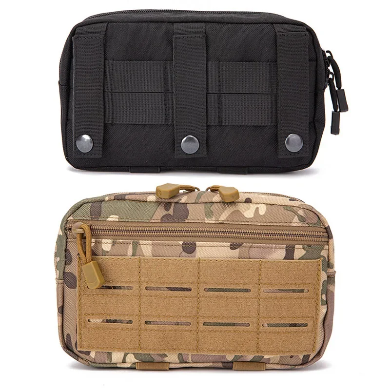

Military Tactical Molle EDC Pouch Utility Waist Pack Organzier Phone Holder Emergency EMT Hunting Accessories First Aid Kit Bag