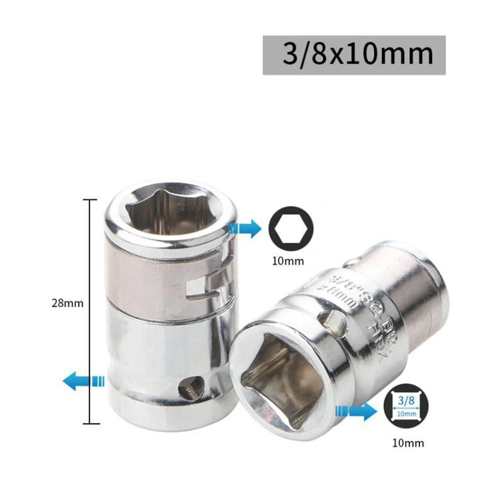 Tool Converter Square Drive To 1/4 Hex 1/4 3/8 1/2 5pcs Accessories Chrome Vanadium Steel Screwdriver Bit Brand New
Tool Converter Square Drive To 1/4 Hex 1/4 3/8 1/2 5pcs Accessories Chrome Vanadium Steel Screwdriver Bit Brand New