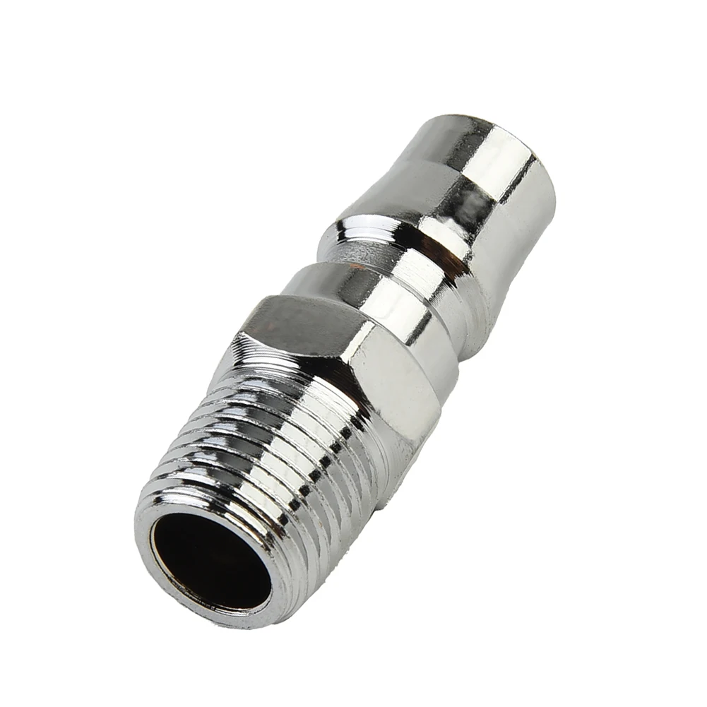 High Quality Practical Thread Adapter NITTO Male With 1/4inch BSP Male W:15 H:15 L:50 1pc Coupling Male Coupler Silver
High Quality Practical Thread Adapter NITTO Male With 1/4inch BSP Male W:15 H:15 L:50 1pc Coupling Male Coupler Silver