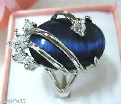 

Charming RARE Exquisite blue ring