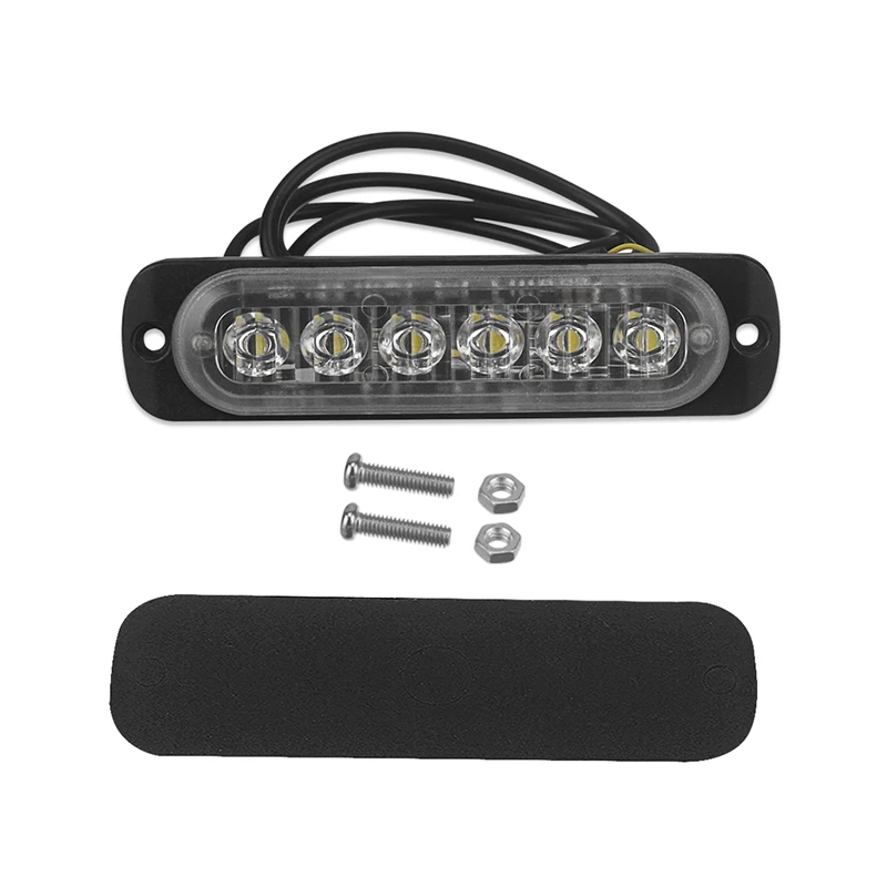 6 LED Car fog light Accessory Auto DC 12V-24V Flood Replacement Universal Working 333mA Mount Off-road Durable
6 LED Car fog light Accessory Auto DC 12V-24V Flood Replacement Universal Working 333mA Mount Off-road Durable