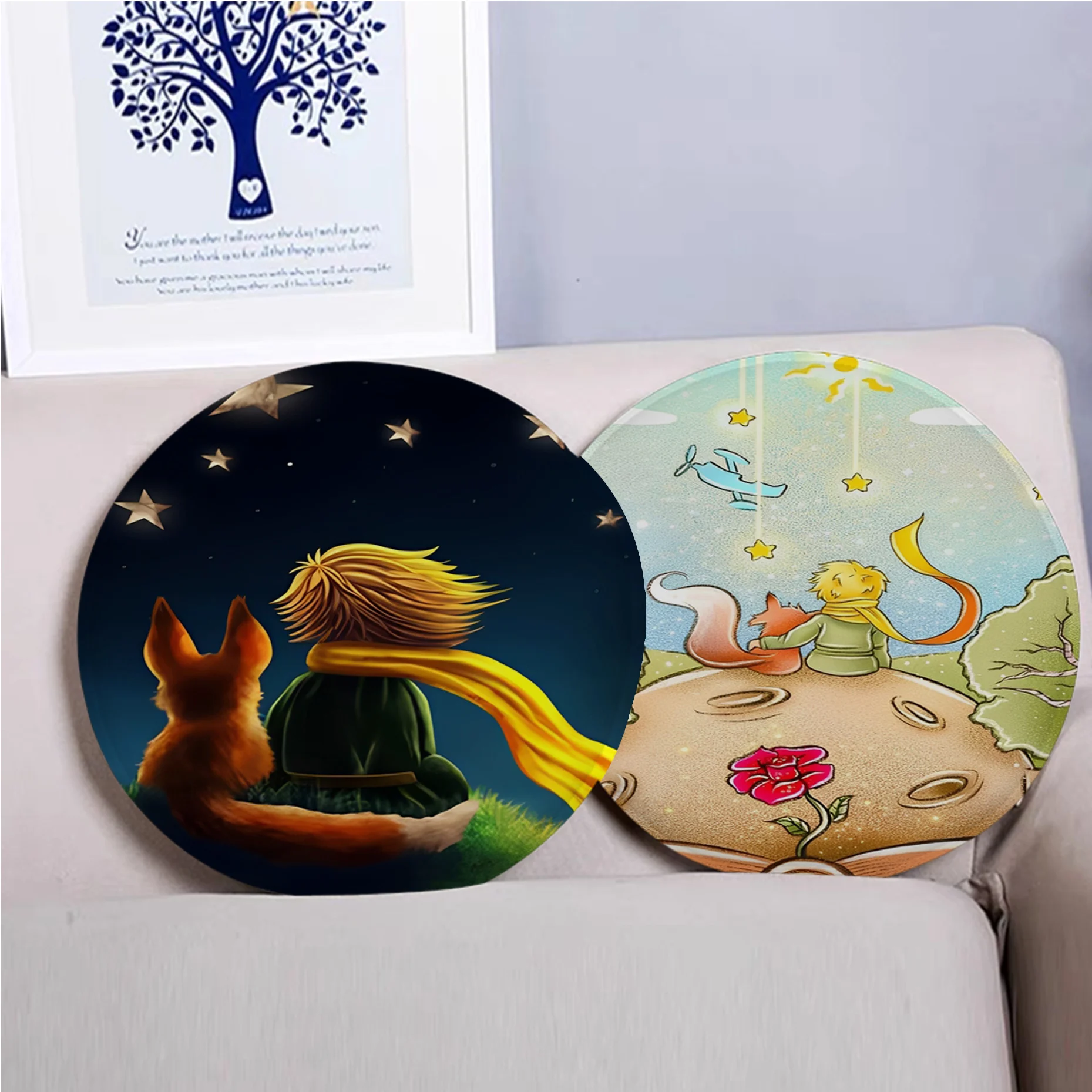 Little Prince Cushion Mat Round Seat Cushion Office Dining Stool Pad Sponge Sofa Mat Non-Slip Chair Cushions
Little Prince Cushion Mat Round Seat Cushion Office Dining Stool Pad Sponge Sofa Mat Non-Slip Chair Cushions