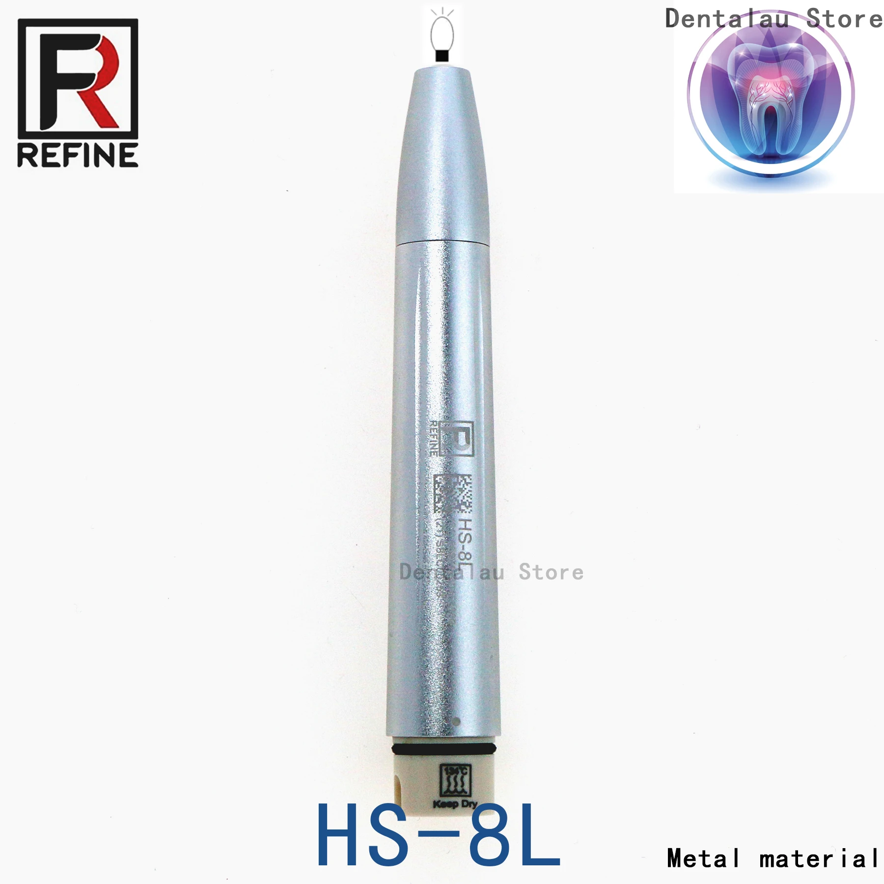 HS-8L Dental Ultrasonic Scalers Piezo Scaler Handpiece fit for Woodpecker/DTE Scaling Tips
HS-8L Dental Ultrasonic Scalers Piezo Scaler Handpiece fit for Woodpecker/DTE Scaling Tips