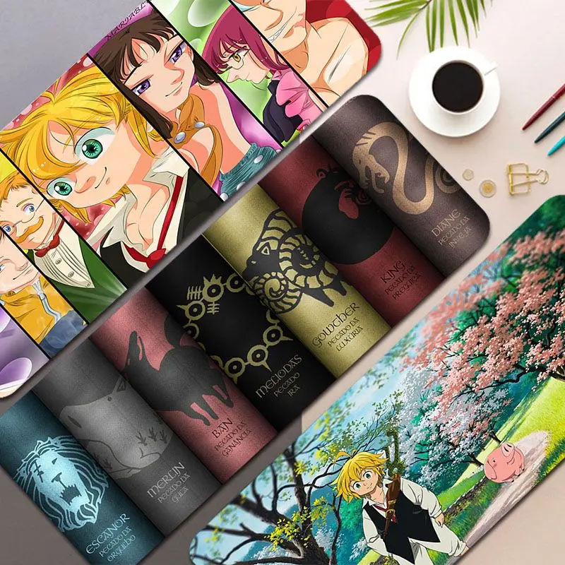 The Seven Deadly Sins Extra Large Desktop Desk Mat Kawaii Gaming Accessories Students Writing Pad for PC Mouse Carpet
The Seven Deadly Sins Extra Large Desktop Desk Mat Kawaii Gaming Accessories Students Writing Pad for PC Mouse Carpet