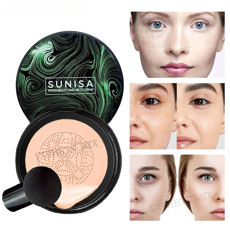 Sunisa Original Mushroom Head Air Cushion BB&CC Cream Natural Moisturizing Foundation Concealer Whitening Oil-control Cosmetics
Sunisa Original Mushroom Head Air Cushion BB&CC Cream Natural Moisturizing Foundation Concealer Whitening Oil-control Cosmetics
