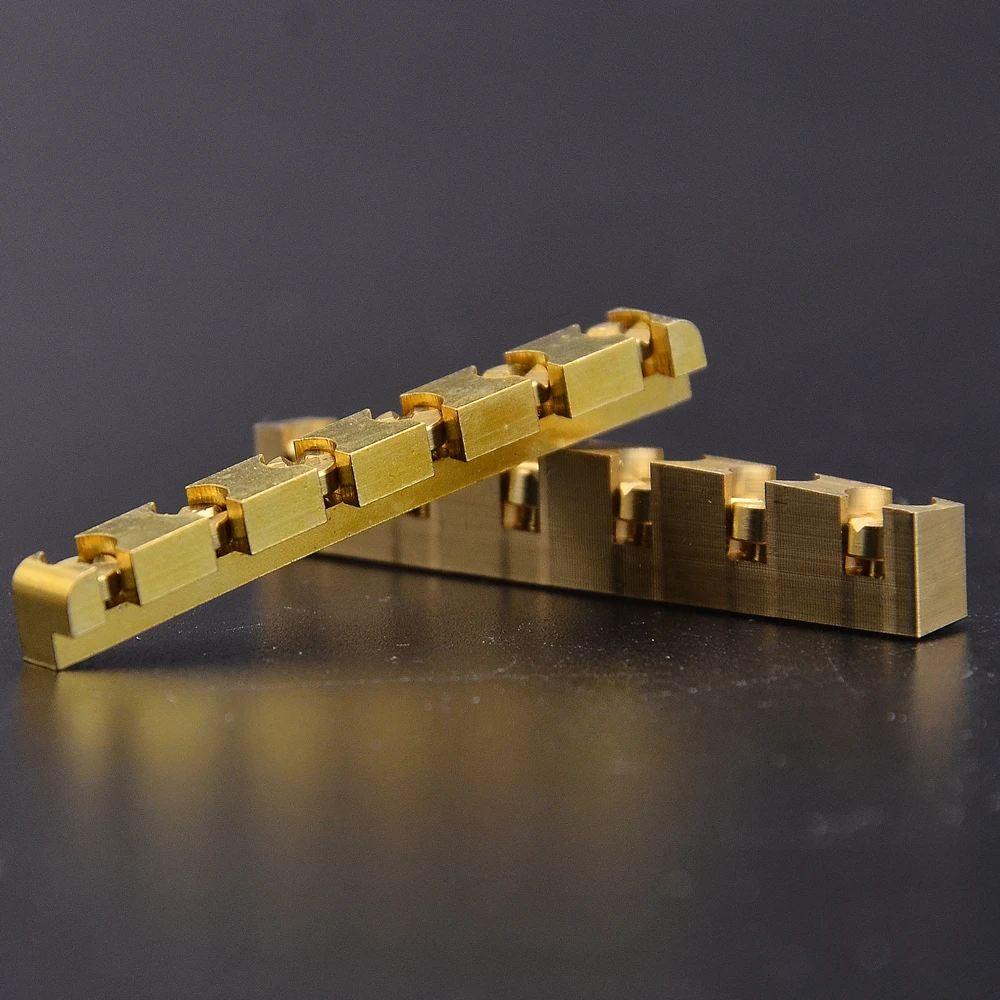 42.2MM/43MM Brass Height Adjustable Nut for ST LP Electric Guitar 
42.2MM/43MM Brass Height Adjustable Nut for ST LP Electric Guitar