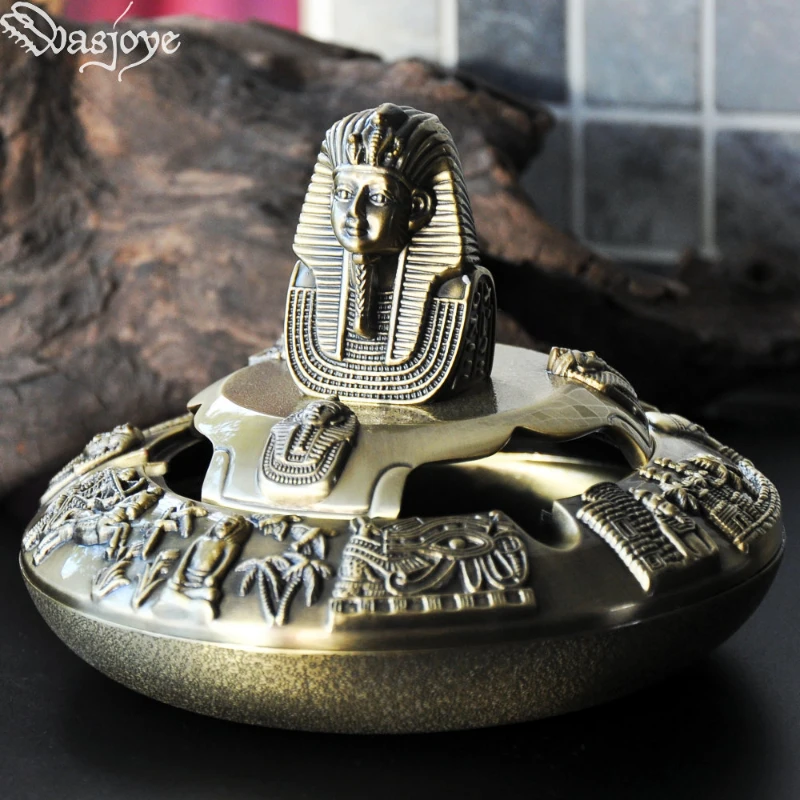 Tutankhamun Sphinx Household Ashtray With Cover Creative Personality Trend Multi-functional Retro Fashion Room Decoration
Tutankhamun Sphinx Household Ashtray With Cover Creative Personality Trend Multi-functional Retro Fashion Room Decoration
