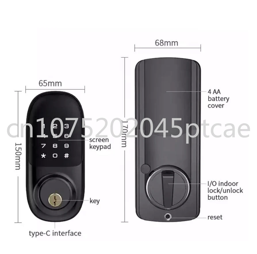 APP Google Home Alexa Digital IC Card Password Remote Control Smart Deadbolt Door Lock
APP Google Home Alexa Digital IC Card Password Remote Control Smart Deadbolt Door Lock