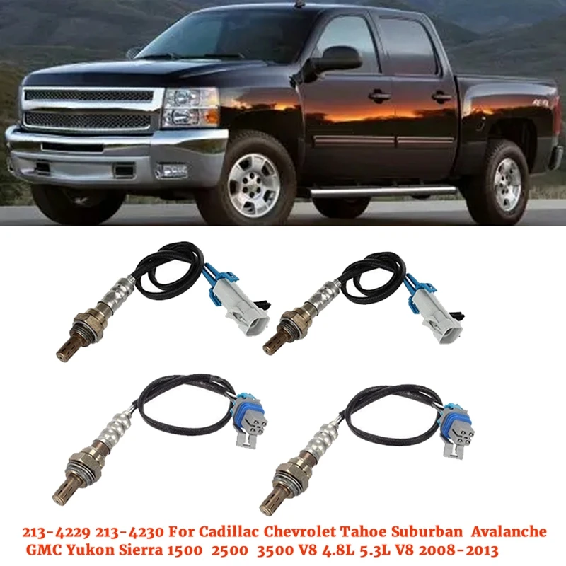 4 шт./комплект, датчик кислорода ниже по потоку 213-4229 213-4230 для Cadillac Chevrolet GMC Sierra 1500 V8 4.8L 5.3L V8 2008-2013
4 шт./комплект, датчик кислорода ниже по потоку 213-4229 213-4230 для Cadillac Chevrolet GMC Sierra 1500 V8 4.8L 5.3L V8 2008-2013