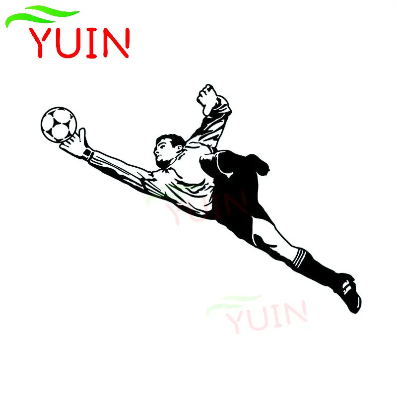 YUIN Goalkeeper Football Applique Fashion Body Decoration PVC Waterproof Sunscreen Car Sticker Black/White/Red/Laser/Silver
YUIN Goalkeeper Football Applique Fashion Body Decoration PVC Waterproof Sunscreen Car Sticker Black/White/Red/Laser/Silver