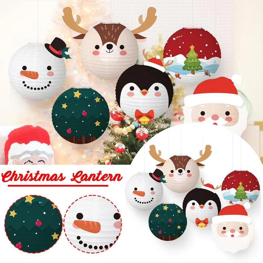 Cartoon Paper Christmas Paper Lanterns New Santa Christmas Lantern Xmas Portable DIY Christmas Tree Ball Hanging Paper P1P7
Cartoon Paper Christmas Paper Lanterns New Santa Christmas Lantern Xmas Portable DIY Christmas Tree Ball Hanging Paper P1P7