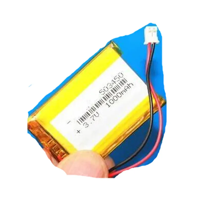 2Pcs/Lot 503450 3.7V 1000Mah Lithium Polymer Ion Li-po Rechargeable Battery For Story Machine
2Pcs/Lot 503450 3.7V 1000Mah Lithium Polymer Ion Li-po Rechargeable Battery For Story Machine