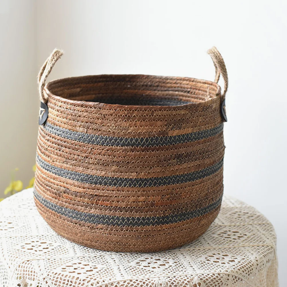Rattan Storage Basket Indoor Clothes Banana Bathroom Laundry Baskets for Toys Sundries Container Holder Organizer Weave
Rattan Storage Basket Indoor Clothes Banana Bathroom Laundry Baskets for Toys Sundries Container Holder Organizer Weave