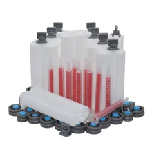 10pcs 50ml PP Mixer Dual Barrel Epoxy Glue Empty Cartridge 1:2 AB Glue Cartridge with 10pcs Static Mixing Nozzle Mixer Tube Tool
10pcs 50ml PP Mixer Dual Barrel Epoxy Glue Empty Cartridge 1:2 AB Glue Cartridge with 10pcs Static Mixing Nozzle Mixer Tube Tool
