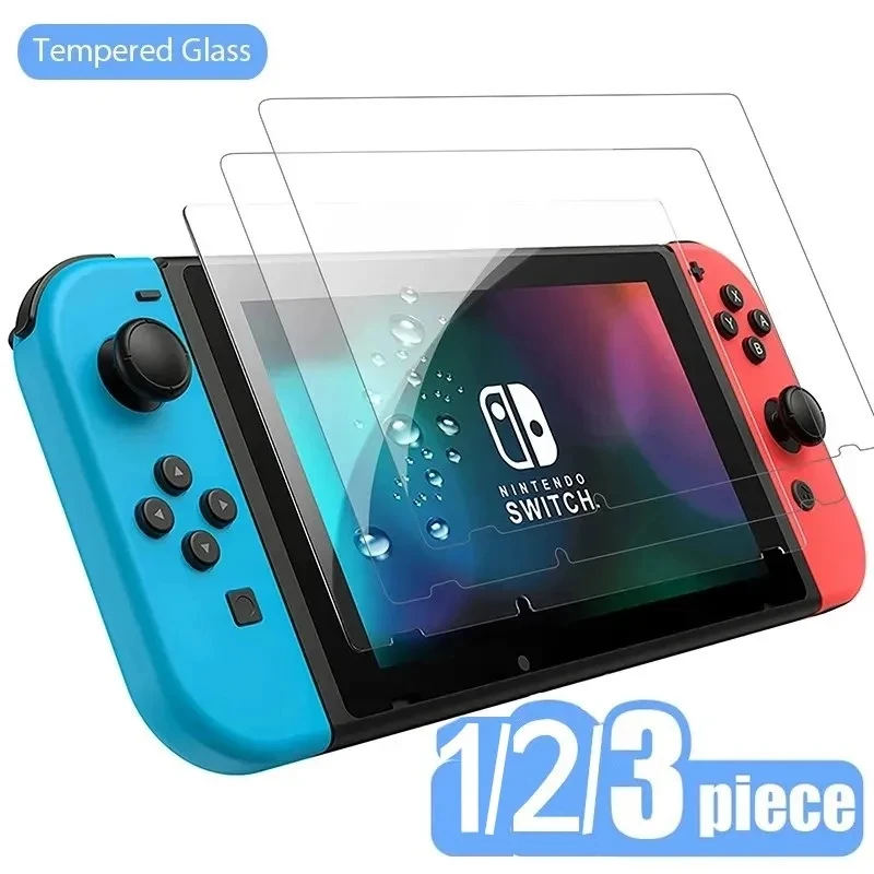 

1/2/3PCS Protective Tempered Glass For Nintend Switch Lite Screen Protector Film For Nintendos Switch NS OLED Glass Accessories