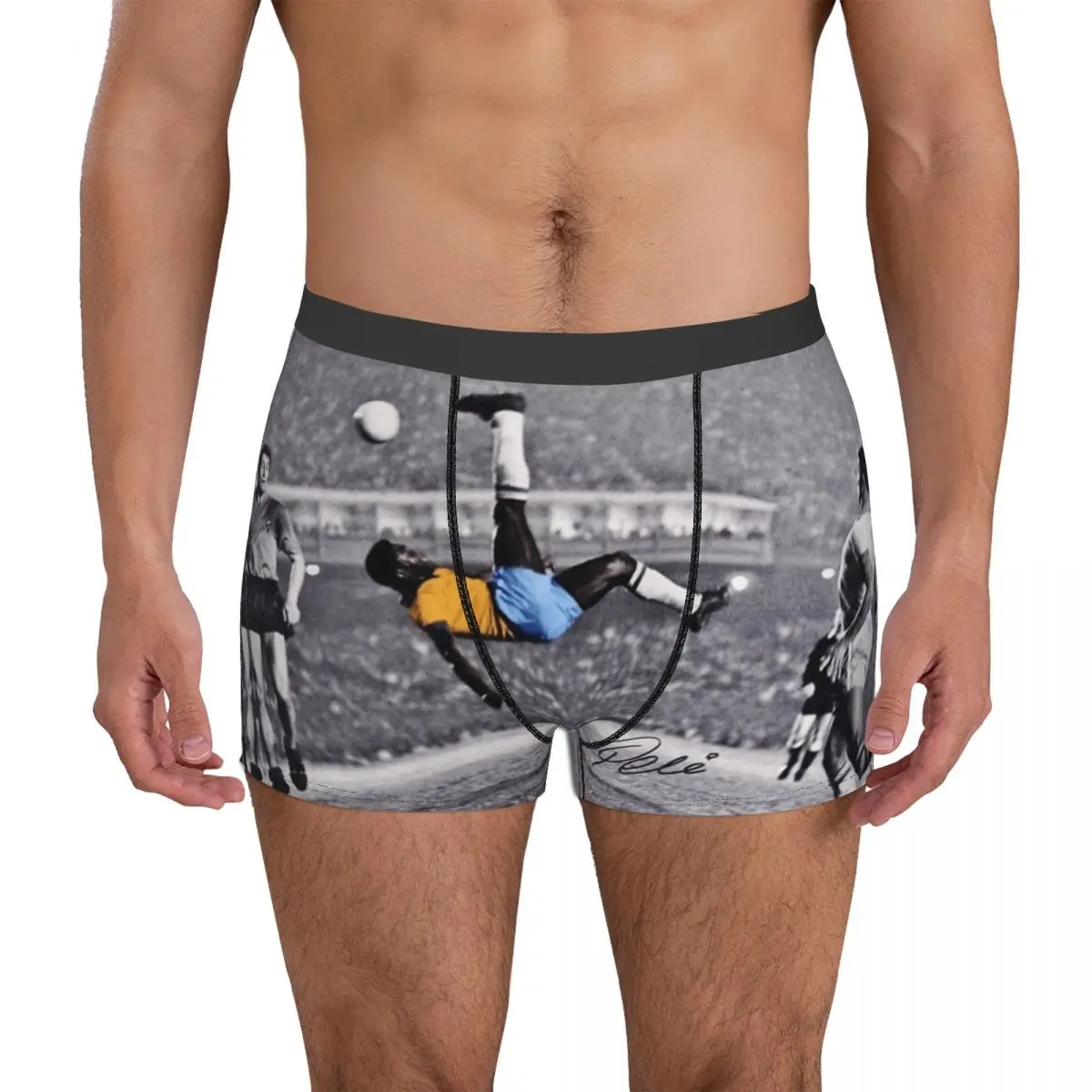 Sexy Brazil 16 Nascimento And Pelᄅs Peles Men's Boxer Briefs Autumn Wearable Hot Sale Underclothes Football Gift Geeky 
Sexy Brazil 16 Nascimento And Pelᄅs Peles Men's Boxer Briefs Autumn Wearable Hot Sale Underclothes Football Gift Geeky