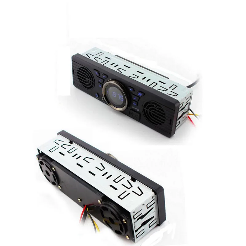 An on-board Single Spindle Player 12V The Car Can Be Inserted MP3 The Stereo Built-in Radio Speaker with Bluetooth Host 
An on-board Single Spindle Player 12V The Car Can Be Inserted MP3 The Stereo Built-in Radio Speaker with Bluetooth Host