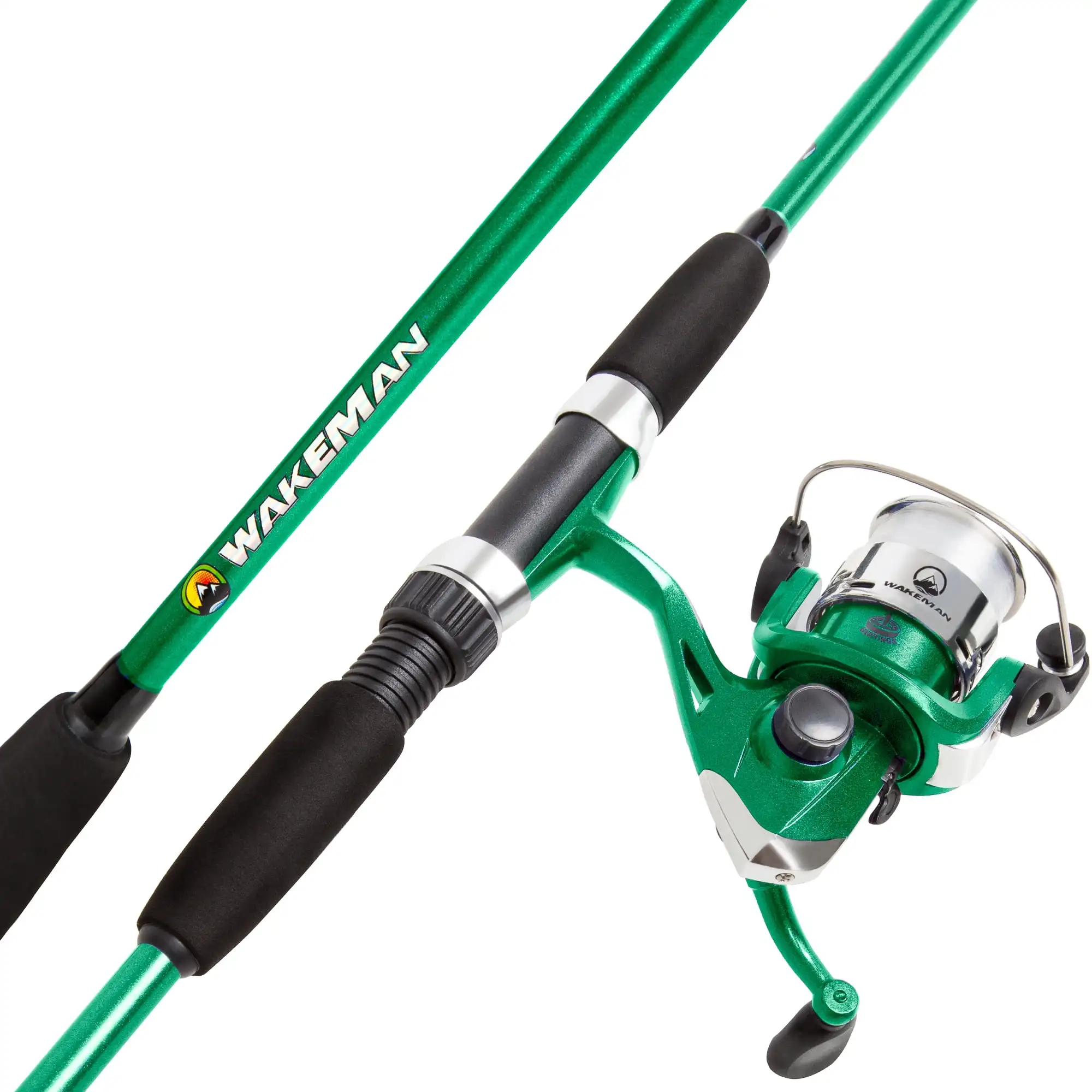 Fishing Rod and Reel Combo Spinning Reel Fishing Gear for Bass and Trout Fishing Great for Kids Green - Swarm Series by Wakeman
Fishing Rod and Reel Combo Spinning Reel Fishing Gear for Bass and Trout Fishing Great for Kids Green - Swarm Series by Wakeman