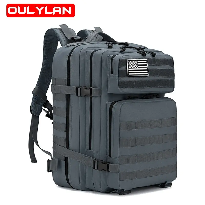 2023 Outdoor Tactical 3P Attack Backpack Travel Bag Men Trekking Mountaineering Camping Camo Sports Rucksack Large Capacity 45L
2023 Outdoor Tactical 3P Attack Backpack Travel Bag Men Trekking Mountaineering Camping Camo Sports Rucksack Large Capacity 45L