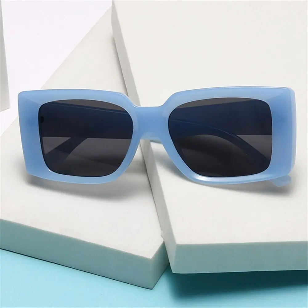 

Square Frame Rectangle Sunglasses Vintage UV400 Protection Black 90s Sun Glasses Shades for Women & Men