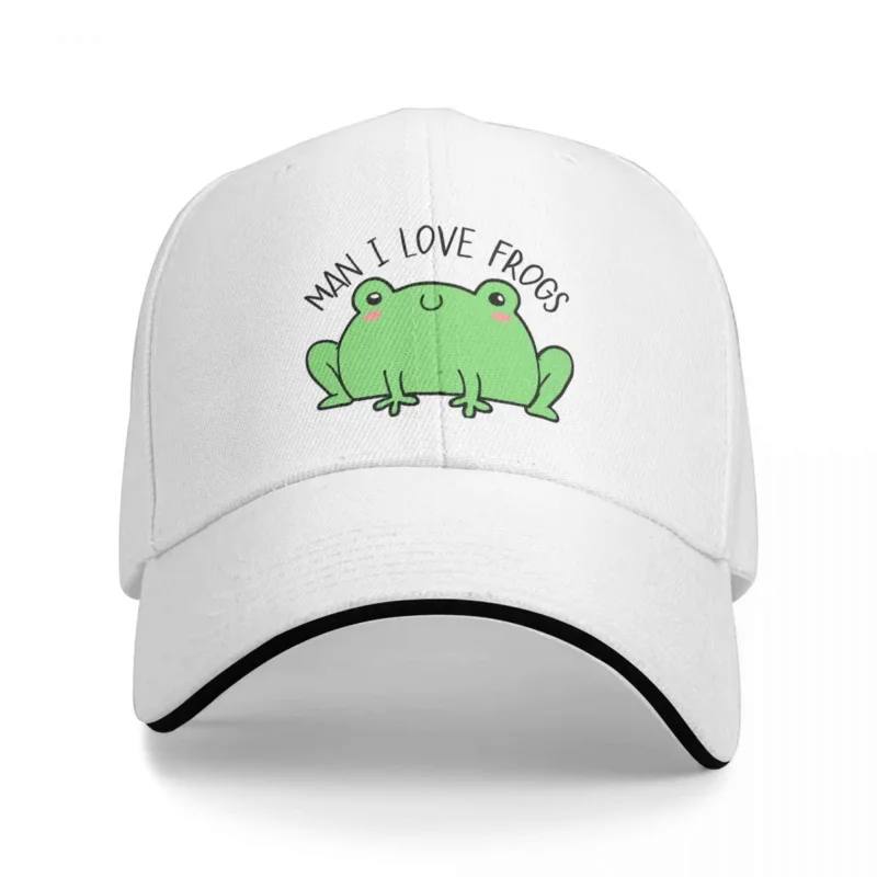 

Man I Love Cute Frogs MILF MEME ART Outdoor Cap Sun Visor Hip Hop Caps Cowboy Hat Peaked Hats