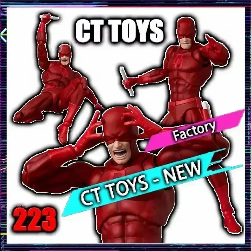 Ct Toys DAREDEVIL Mafex 223 DAREDEVIL Action Figure Comic Version Figure Shf Anime Figurine Statue Model Collection Gifts Toy Ct Toys DAREDEVIL Mafex 223 DAREDEVIL Action Figure Comic Version Figure Shf Anime Figurine Statue Model Collection Gifts Toy