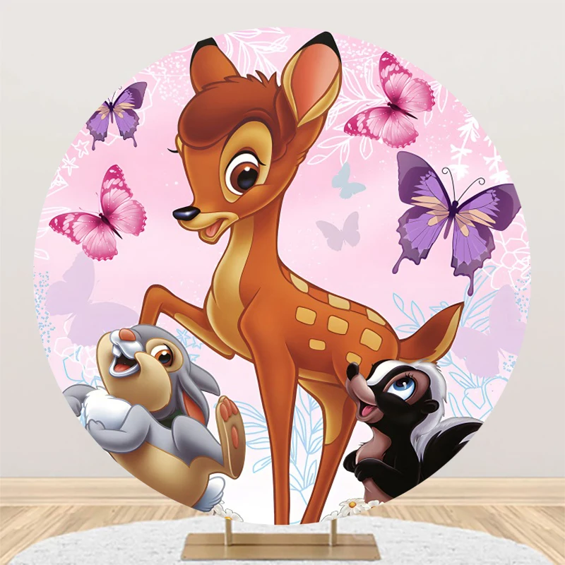 Disney Bambi Round Backdrops Girls Deer Princess Baby Shower Birthday Party Background Decorations Photo Backgrounds Customized
Disney Bambi Round Backdrops Girls Deer Princess Baby Shower Birthday Party Background Decorations Photo Backgrounds Customized