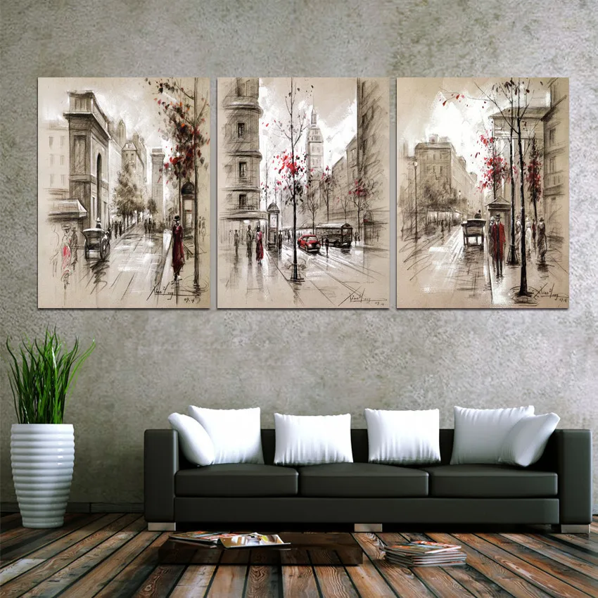 3Pcs Abstract City Street Landscape Modern Posters Pictures Canvas Wall Art Home Decor Paintings for Living Room Decorations
3Pcs Abstract City Street Landscape Modern Posters Pictures Canvas Wall Art Home Decor Paintings for Living Room Decorations