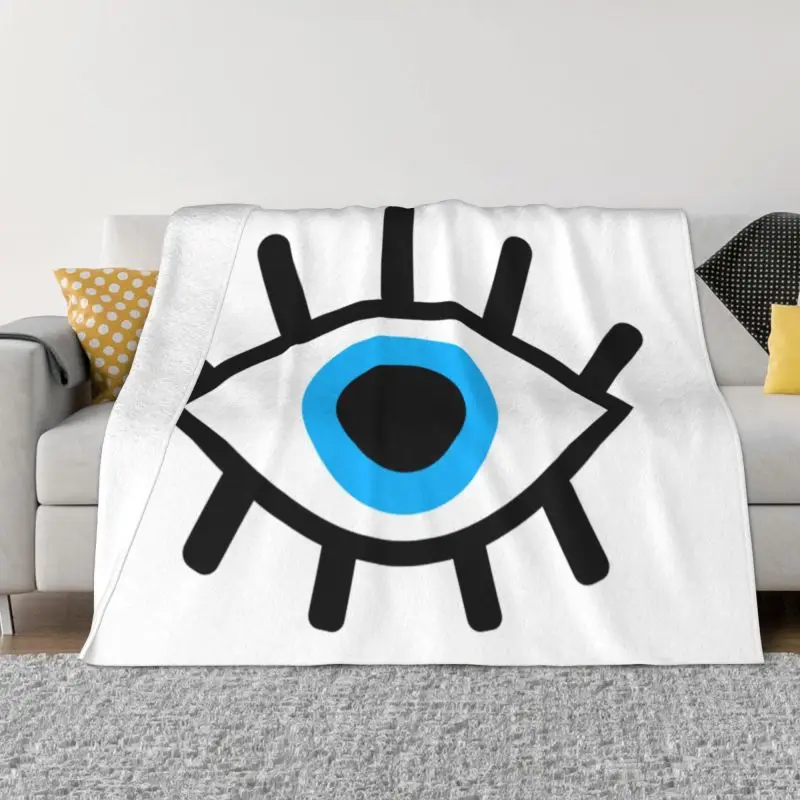 Magic Eyes Charm Blankets Warm Flannel Black Evil Eye Amulet Boho Pattern Throw Blanket for Home Bedroom Sofa
Magic Eyes Charm Blankets Warm Flannel Black Evil Eye Amulet Boho Pattern Throw Blanket for Home Bedroom Sofa