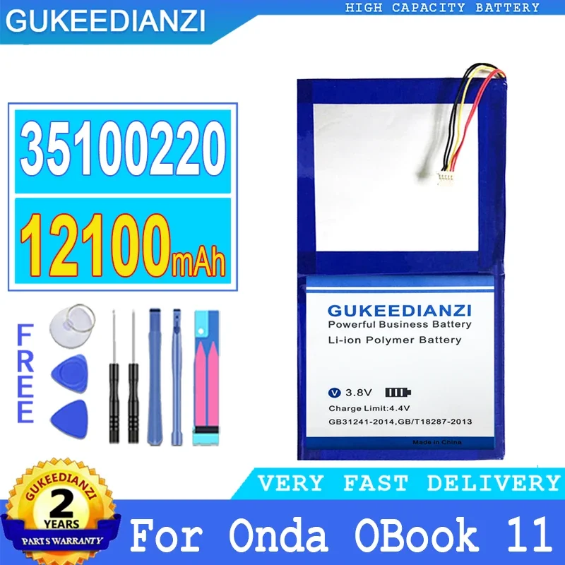 

Replacement 35100220 (OBook 11) 12100mAh Mobile Phone Battery For Onda OBook 11 OBook11 Laptop Smartphon Batteries