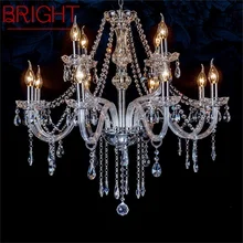 BRIGHT European Style Chandelier LED Candle Pendant Lamp Crystal Lighting Ceiling Luxury Fixtures for Home Hotel Hall
BRIGHT European Style Chandelier LED Candle Pendant Lamp Crystal Lighting Ceiling Luxury Fixtures for Home Hotel Hall