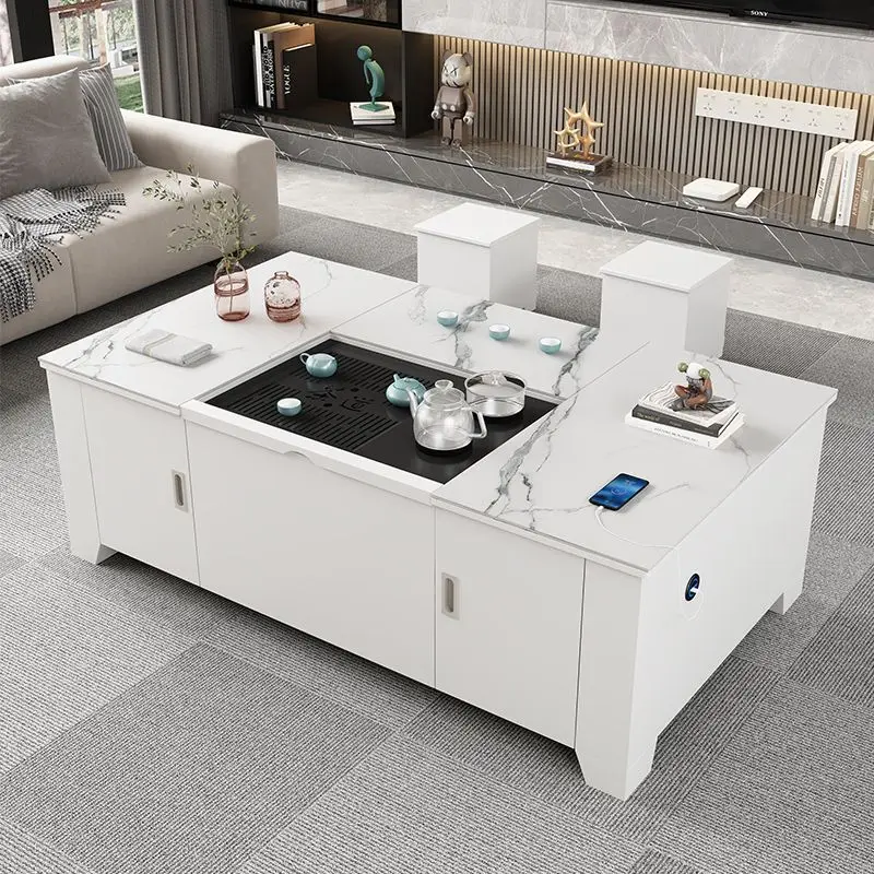 Rock board small unit fully automatic lifting tea table, tea brewing integrated household multi-functional tea table
Rock board small unit fully automatic lifting tea table, tea brewing integrated household multi-functional tea table