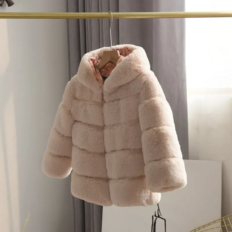 2-10 Years Kid Girls Faux Fur Coat Clothing Autumn Winter Children's Cotton-Padded Coat Imitation Rabbit Fur Jacket Girls TZ292
2-10 Years Kid Girls Faux Fur Coat Clothing Autumn Winter Children's Cotton-Padded Coat Imitation Rabbit Fur Jacket Girls TZ292
