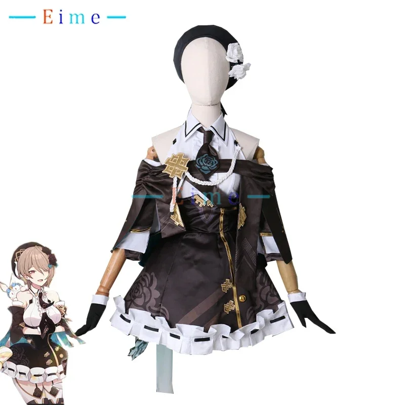 Женский костюм для косплея Рита росвейссе из игры «Honkai Impact 3», милое платье с шапкой, костюм для вечерние НКИ, Карнавальная форма на Хэллоуин, на заказ
Женский костюм для косплея Рита росвейссе из игры «Honkai Impact 3», милое платье с шапкой, костюм для вечерние НКИ, Карнавальная форма на Хэллоуин, на заказ