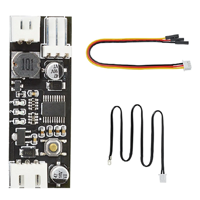 4 шт., модуль контроля температуры, 12 В постоянного тока, 2-3 провода 
4 шт., модуль контроля температуры, 12 В постоянного тока, 2-3 провода