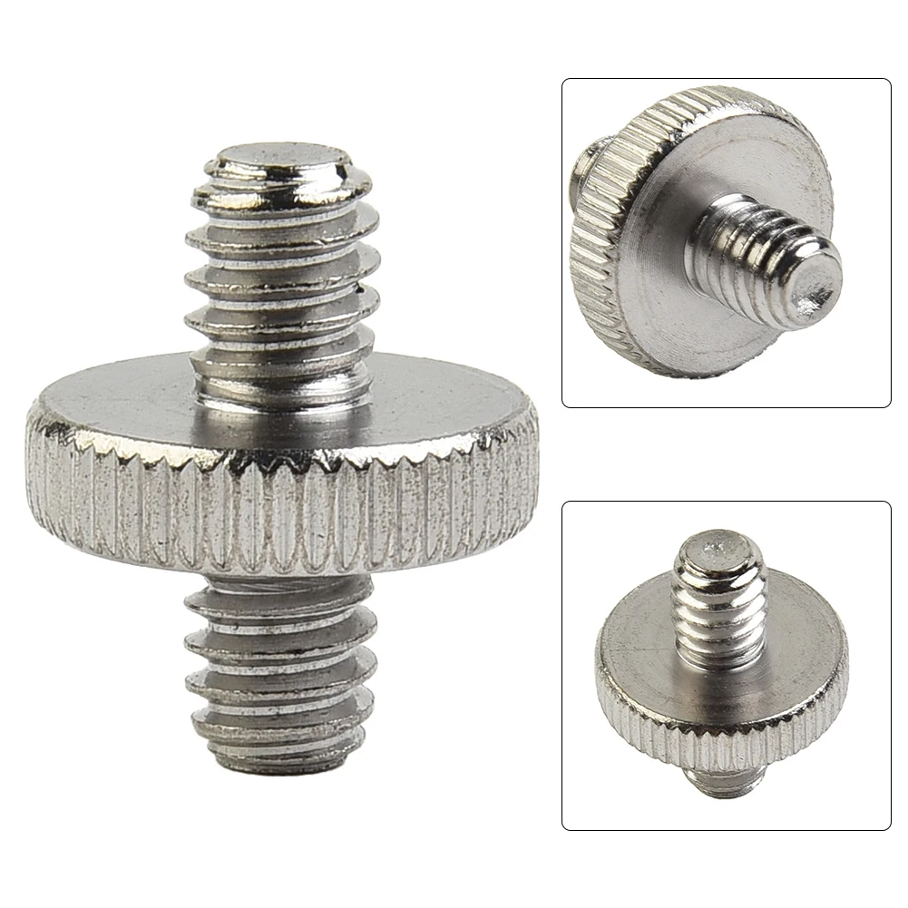 Male To Male Screw Adapter 1 PC 1/4Inch To 3/8Inch Aluminium Alloy Camera Accessories For 1/4\" Or 3/8\"screw Hole
Male To Male Screw Adapter 1 PC 1/4Inch To 3/8Inch Aluminium Alloy Camera Accessories For 1/4\" Or 3/8\"screw Hole