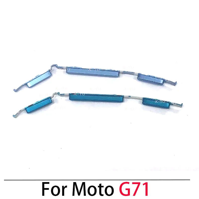 

Для Motorola Moto G5 G5S G71 Plus кнопка включения/выключения громкости вверх вниз Боковая кнопка запасные части