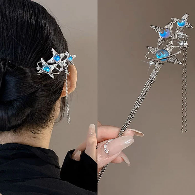 

Vintage Chinese Style Hanfu Hair Sticks Women Glaze Hair Fork Hair Chopsticks Hairpin Woman Jewelry Hair Clip Accessories