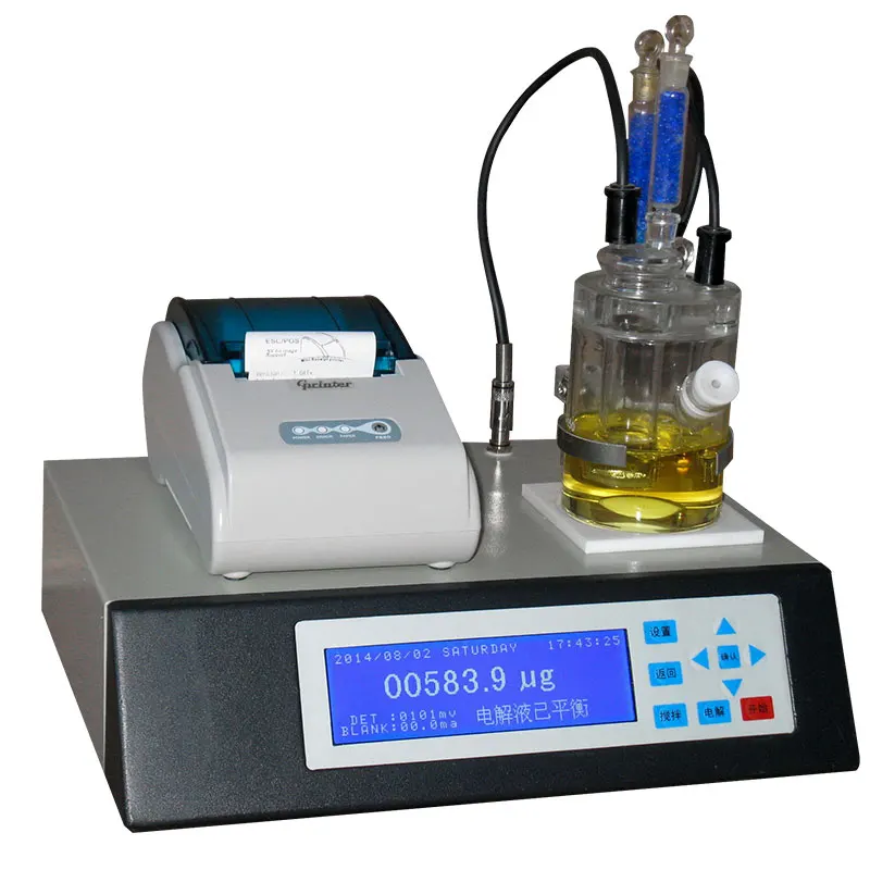 Moisture Analyzer Transformer Oil Water Content Tester Micro-moisture Analyzer
Moisture Analyzer Transformer Oil Water Content Tester Micro-moisture Analyzer