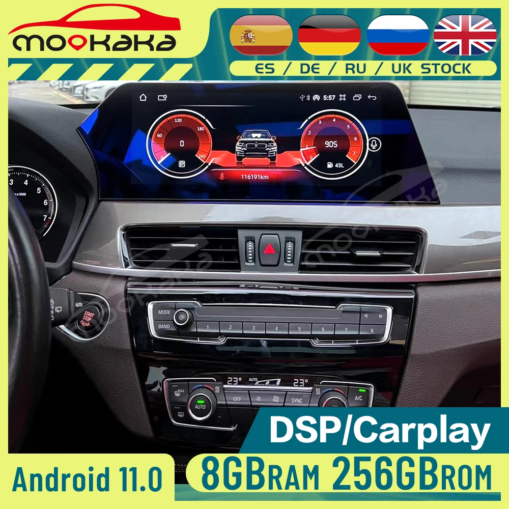 12.3" Android 11 For BMW X1 CIC 2010-2015 Wireless Carplay GPS Navigation 1Din Auto Radio Stereo DSP Multimedia Player Head Unit
12.3" Android 11 For BMW X1 CIC 2010-2015 Wireless Carplay GPS Navigation 1Din Auto Radio Stereo DSP Multimedia Player Head Unit