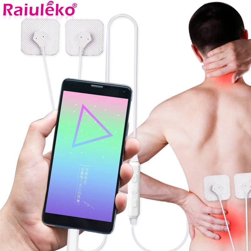 Portable Mini Tens Mobile Phone Control Pulse Body Massager EMS Muscle Stimulator Acupuncture Electric Nerve Therapy Machine
Portable Mini Tens Mobile Phone Control Pulse Body Massager EMS Muscle Stimulator Acupuncture Electric Nerve Therapy Machine