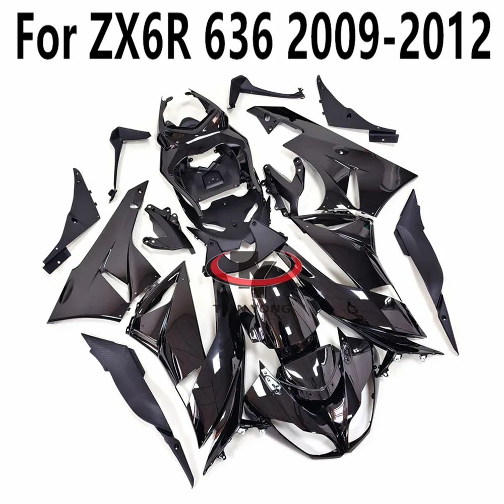Полный комплект обтекателей для ниндзя 636 ZX6R ZX 6R 2009-2010-2011-2012, полностью черные яркие строительные детали, мотоциклетный инъекционный капот
Полный комплект обтекателей для ниндзя 636 ZX6R ZX 6R 2009-2010-2011-2012, полностью черные яркие строительные детали, мотоциклетный инъекционный капот