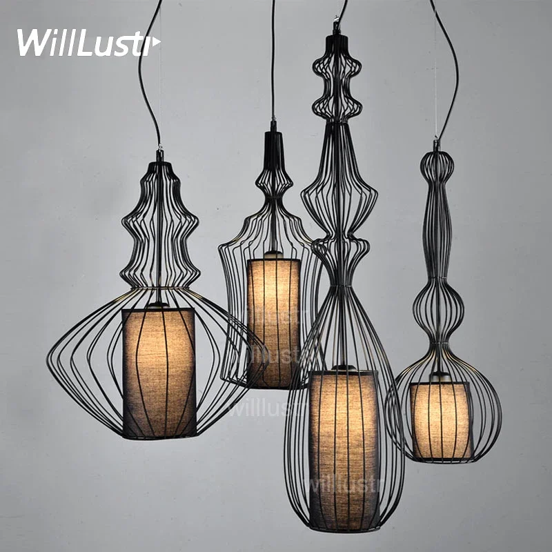 Bar Light Elite Spa Pendant Lamp Minimalist Aristocrat Fabric Ceiling Chandelier 4 Shapes Black White Suspension Hanging Light
Bar Light Elite Spa Pendant Lamp Minimalist Aristocrat Fabric Ceiling Chandelier 4 Shapes Black White Suspension Hanging Light