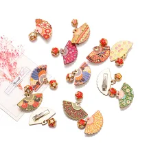 1pc Retro Fan Shaped Hairpin Fashion Printing Female Cosplay Headdress Floral Vintage Hairpin For Women
1pc Retro Fan Shaped Hairpin Fashion Printing Female Cosplay Headdress Floral Vintage Hairpin For Women