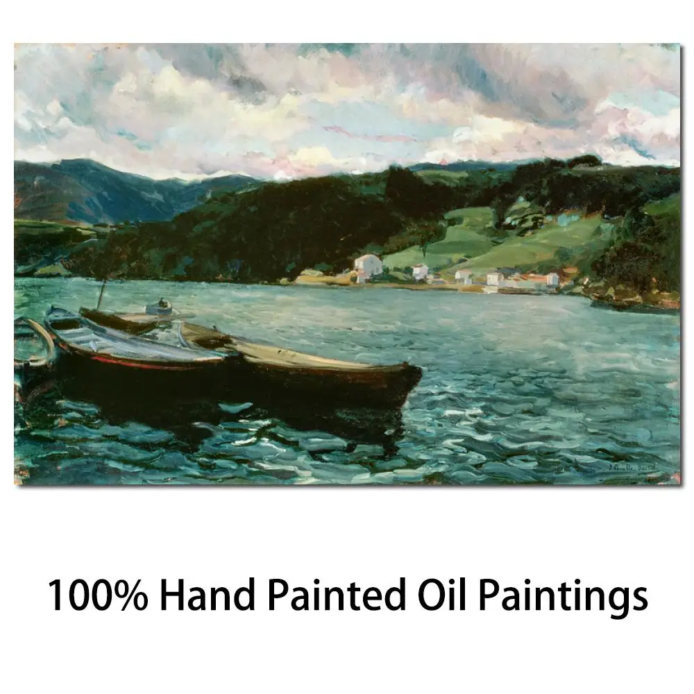Wall Art Handmade Joaquin Sorolla Y Bastida Canvas Paintings Estuary of the Nalon Asturias Modern Landscape Artwork Room Decor
Wall Art Handmade Joaquin Sorolla Y Bastida Canvas Paintings Estuary of the Nalon Asturias Modern Landscape Artwork Room Decor