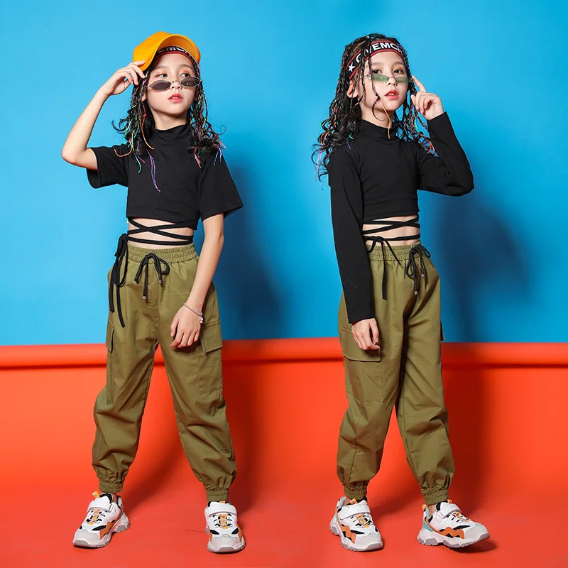 Solid Color Girls' Jazz Dance Performance Clothes Children's Hiphop Navel Exposed Suit Children's Street Dance Clothes
Solid Color Girls' Jazz Dance Performance Clothes Children's Hiphop Navel Exposed Suit Children's Street Dance Clothes