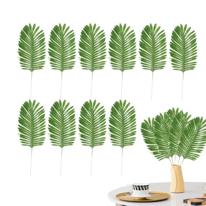 Artificial Plants Leaves Tropical Plants Fake Palm Plant Branch Green Leaves Imitation Faux Fake Palm Tree Leaf For Home Garden
Artificial Plants Leaves Tropical Plants Fake Palm Plant Branch Green Leaves Imitation Faux Fake Palm Tree Leaf For Home Garden