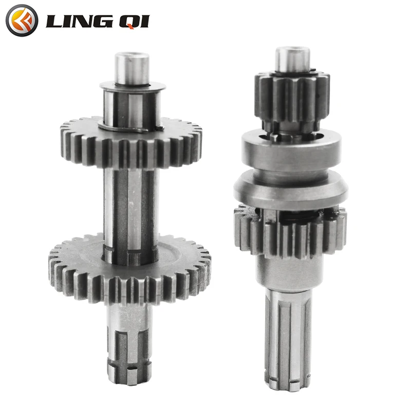 

Accessories Engine Axle 1+1 Horizontal Reverse Engine Main Auxiliary Shaft Gear Suitable For ATV Pit Dirt Bike Motorcross